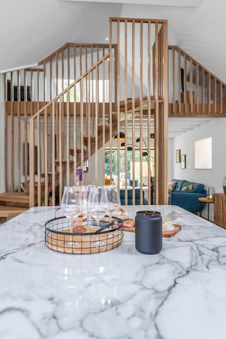 Luxury Riverside Retreat Broughton  Buitenkant foto